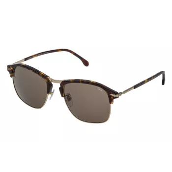 LOZZA MAN SL2292M-08FT Päikeseprillid Havana Kilpkonnatsükkelatsetaat Ristkülikukujuline 55mm