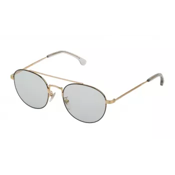 LOZZA MAN SL2313M53302G Päikeseprillid Pruun Havana Ristkülikukujuline Täisraam 53/20/145 mm