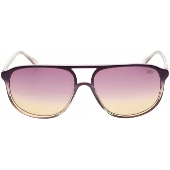 LOZZA SL1872 Unisex Päikeseprillid - Must raam, Hall lääts - 58/15/140 mm