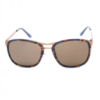 LOZZA SL2199 Unisex Päikeseprillid - Ristkülikukujuline atsetaatraam UV400 kaitse - 57/20/135 mm
