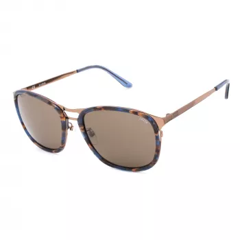 LOZZA SL2199 Unisex Päikeseprillid - Ristkülikukujuline atsetaatraam UV400 kaitse - 57/20/135 mm