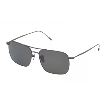 LOZZA SL2305 Päikeseprillid Meestele - Havana atsetaatraam, pruunid polükarbonaat läätsed, UV400 kaitse, 57 mm läätse laius