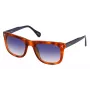 LOZZA SL4006M5209BG Unisex Päikeseprillid - Must atsetaatraam, hallid polükarbonaat läätsed, UV400 kaitse, 52 mm läätse laius
