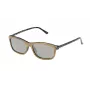 LOZZA SL4029M56ANBX Unisex Päikeseprillid - Ristkülikukujuline Metallraam, Hallid Läätsed, 56/16/140 mm