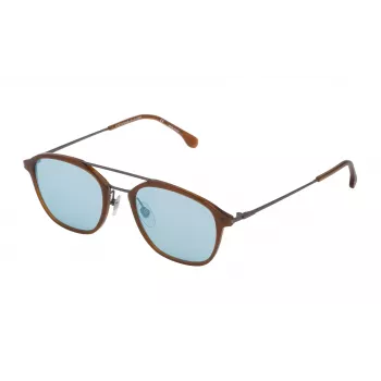 LOZZA SL4182M50T65X Unisex Päikeseprillid - Ristkülikukujuline atsetaatraam - UV400 kaitse - 50/20/145 mm