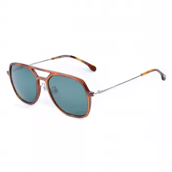 LOZZA SL4215M56710P Unisex Päikeseprillid Havana Atsetaatraamiga Halli Polariseeritud Läätsedega 56/18/140 mm
