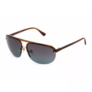 LOZZA SL4260-650706 Meeste ristkülikukujulised päikeseprillid Dark Havana Grey