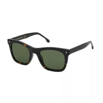 LOZZA SL4359-5404BL meeste päikeseprillid Havana atsetaatraamiga sinise gradiendiga läätsed 54mm