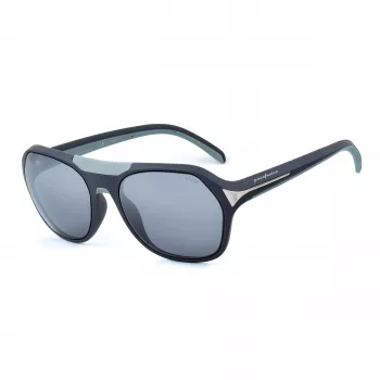 LOZZA Unisex Päikeseprillid SLP002M57V94X Havana atsetaatraamiga, pruuni gradiendi läätsedega 57/15/140 mm