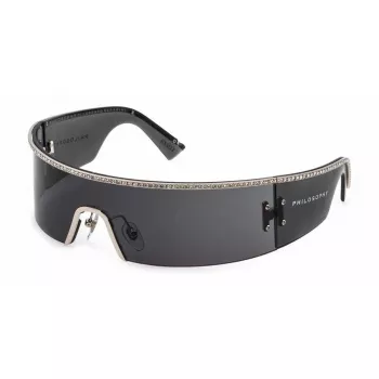 LOZZA naiste ristkülikukujulised atsetaatpäikeseprillid SL2372S990579 Must/Hall UV400