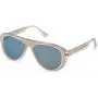 LOZZA Women SL4255V56880X Päikeseprillid Havana atsetaatraamiga Pruuni gradiendiga läätsed 56mm