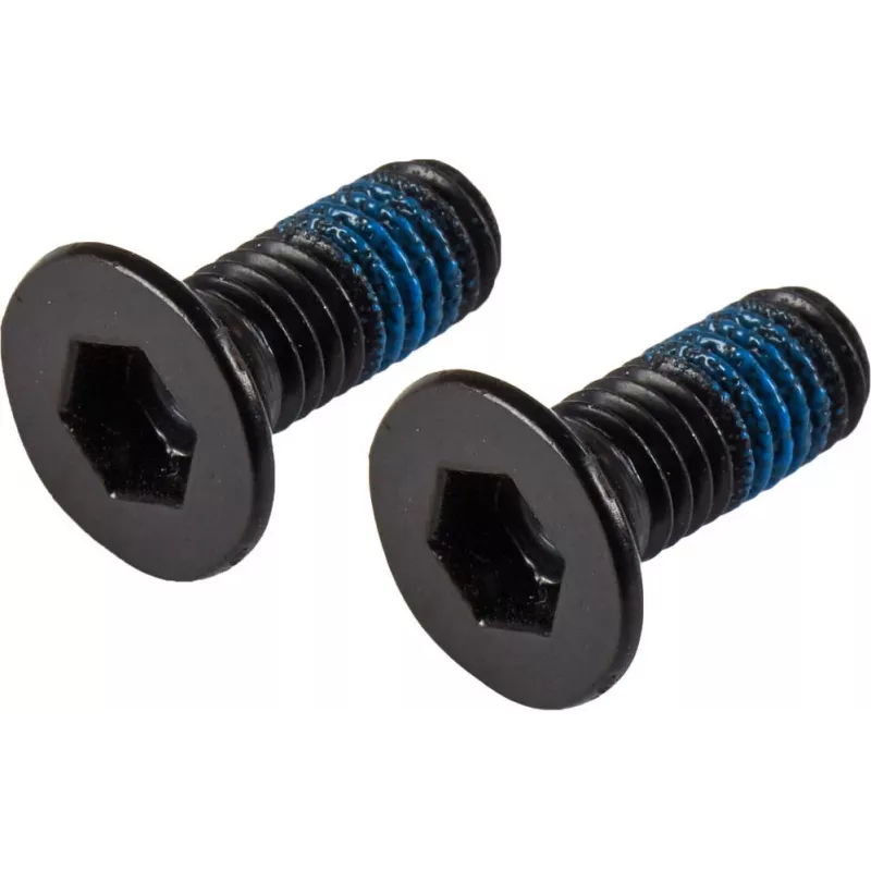 Lucky Scooter Brake Bolts - M6 x 20mm Hex Socket Cap, Black Oxide, 2-Pack