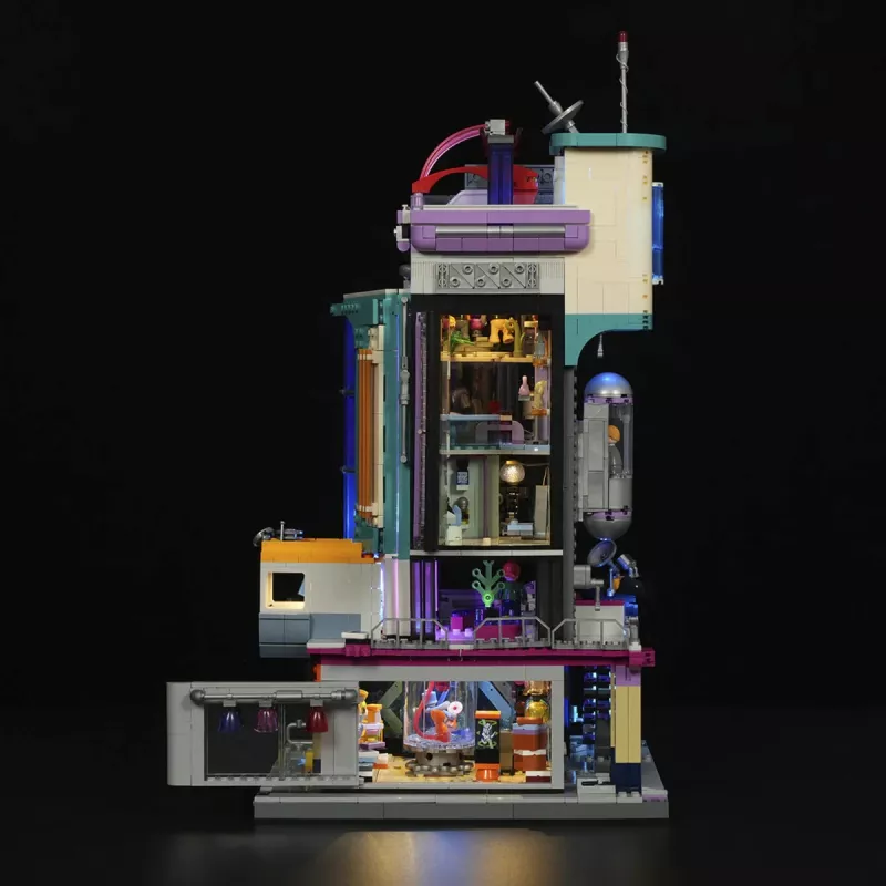 Lumibricks Cyberpunk Neoncity Cyber Couture Galleria LED-valgustuskomplekt