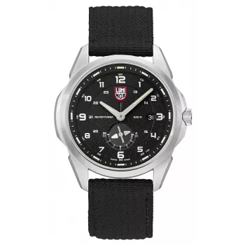 LUMINOX Meeste Atacama Field Automatic 1760 Seeria Kell XL.1761 - 45mm Šveitsi automaat, must sihverplaat, pruun nahkrihm