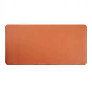 LUMIVIDA HS084936 Suur PVC-nahast lauamatt, 1200x600 mm, oranž