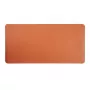 LUMIVIDA HS084936 Suur PVC-nahast lauamatt, 1200x600 mm, oranž