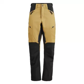 Lundhags Makke High Waist Curved naiste matkapüksid Hay/Charcoal