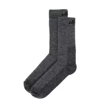 Lundhags Merino Terry Trekking Sock Mid Dark Grey