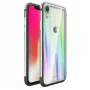 Luphie Apple iPhone XR Aurora Condom Alumiiniumraam + TPU Korp Hõbedane