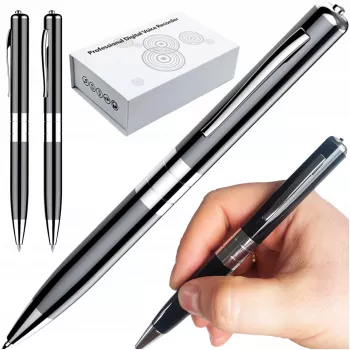 LUXURY-GOODS Mini salajane pliiatsi diktofon USB-mälupulk 15H HQ pealtkuulamise tuvastusega