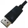 M-CAB DisplayPort-kaabel ST/ST 5m 4K 60Hz must 7000975