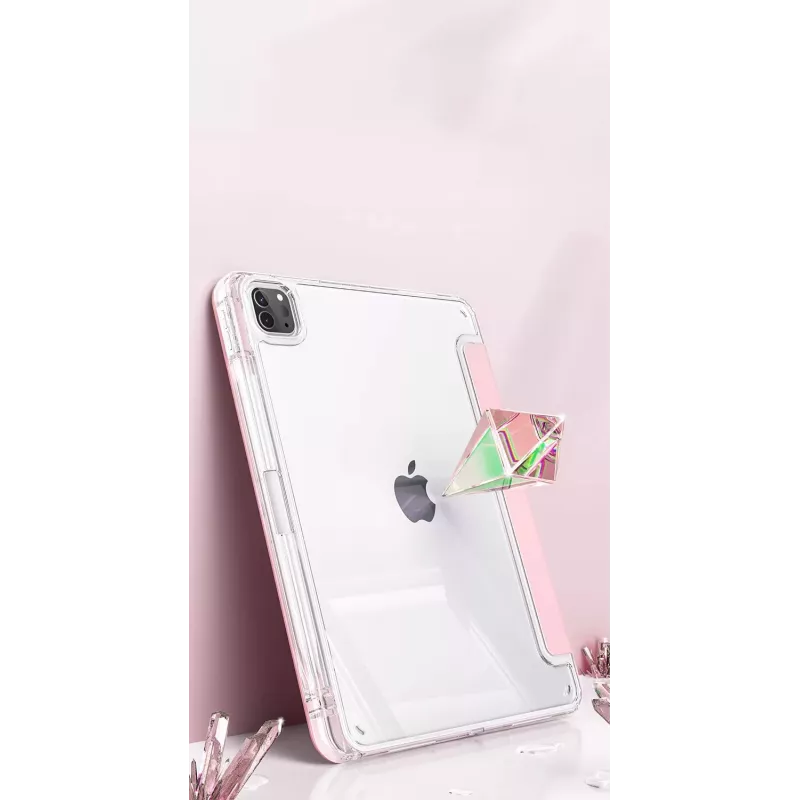 MACHINO TAB Case for iPad Pro 2/3/4 11 2020/2021/2022 and iPad Air 4/5 10.9 and iPad Air 11 (2024) Pink