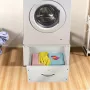 MACLEAN MC-117 W Pesumasina/kuivati alus sahtliga, max koormus 150 kg, valge