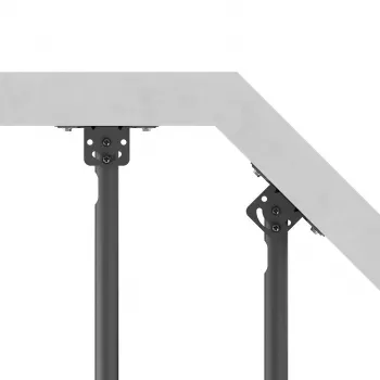 Maclean MC-174 Lae kinnitus 23-55 tolli teleritele, 35 kg, VESA 400x400, must