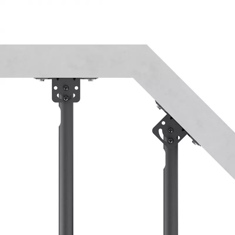 Maclean MC-174 Lae kinnitus 23-55 tolli teleritele, 35 kg, VESA 400x400, must