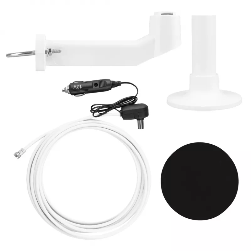 Maclean MCTV-103 aktiivne mitmesuunaline DVB-T/T2 HEVC antenn haagissuvilale, 12V