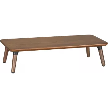 Maclean puidust monitori/sülearvuti alus, (500x240x120mm), must pähkel, max 20kg, MC-930