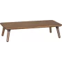 Maclean puidust monitori/sülearvuti alus, (500x240x120mm), must pähkel, max 20kg, MC-930