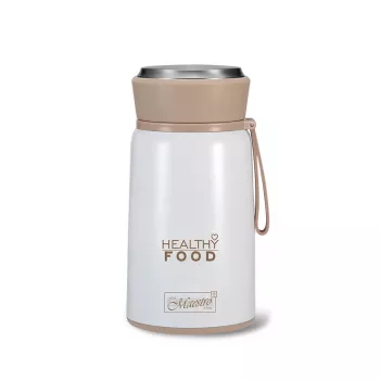 Maestro MR-1646-80 Dinner Thermos 0.8 L roostevabast terasest vaakumtoidupudel kokkupandava lusikaga