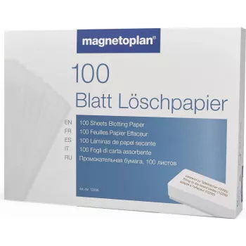 MAGNETOPLAN HOLTZ kustutuspaber tahvlipühkijatele hall 100 lehte (12296)