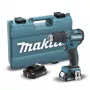 Makita DF332DSAE 12V Max CXT Harjadeta Puur- ja Kruvikeeraja Komplekt (2x2,0 Ah)