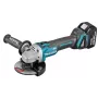Makita DGA506RTJ 18V LXT Harjadeta Juhtmeta Nurklihvija 125mm 8500 RPM