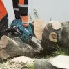 Makita DUC306Z Juhtmeta ülemise käepidemega kettsaag 36V (2x18V) LXT 30 cm latt