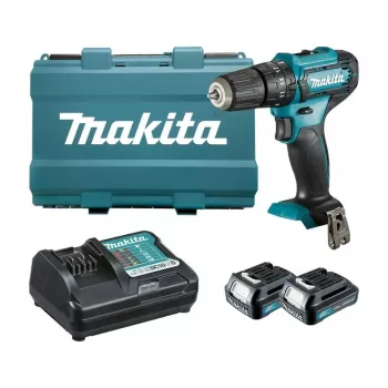 MAKITA HP333DWAE 12V Max CXT Juhtmeta Löökpuur, 2 x 2,0 Ah Akut