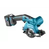 Makita HS301DSME 12V Max CXT juhtmeta ketassaag 85mm koos 2x 4.0Ah akude, laadija ja Makpaci kohvriga