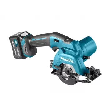 Makita HS301DSME 12V Max CXT juhtmeta ketassaag 85mm koos 2x 4.0Ah akude, laadija ja Makpaci kohvriga