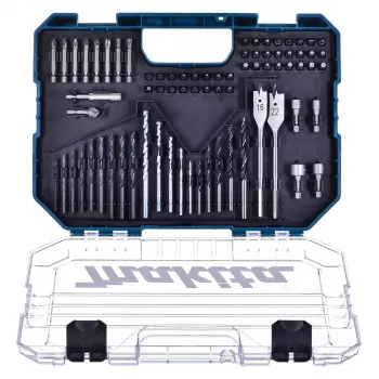 Makita ME-15126 18V LXT juhtmeta lööktrell-kruvikeeraja komplekt 70-osalise otsakukomplektiga, 2 akut, laadija ja kõva kohver