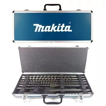 MAKITA SDS-Plus puuri- ja meislikomplekt 10-osaline alumiiniumkohvriga D-42385