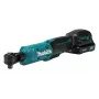 Makita WR100DSA 12V CXT juhtmeta pöördemomendivõti komplekt 1/4 tolli ja 3/8 tolli kandiline, 47.5 Nm, 2.0Ah aku, laadija, LED-tuli