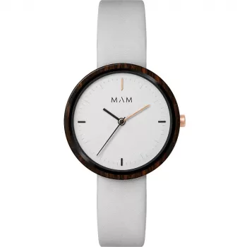 MAM Ferra Unisex Watch MAM658 33mm Silver Black
