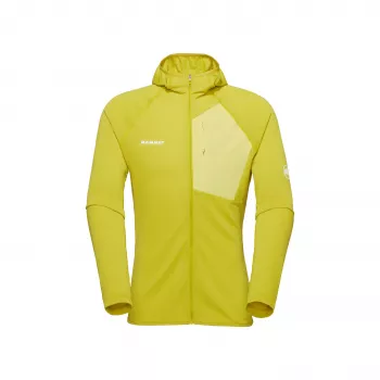Mammut Aenergy Light ML kapuutsiga meeste fliisjakk Acacia-Holunder
