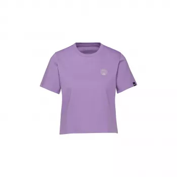 Mammut Massone Cropped Emblems Naiste T-särk Lavandin
