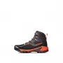 Mammut Sapuen High GTX meeste matkasaapad - Must/tulipunane, suurus 47