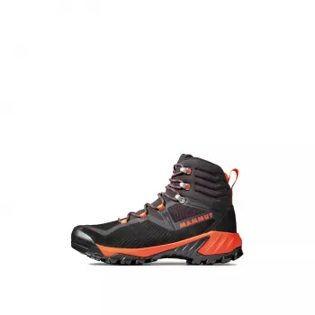 Mammut Sapuen High GTX meeste matkasaapad - must/kirsspunane, suurus 47.5