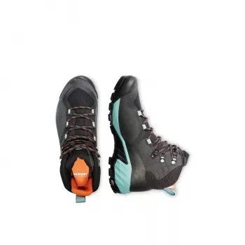 Mammut Sapuen High GTX naiste matkasaapad - Must/Tumehärmas, suurus 38