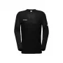 Mammut Tree Wool FL LS Men's Long Sleeve T-Shirt Black